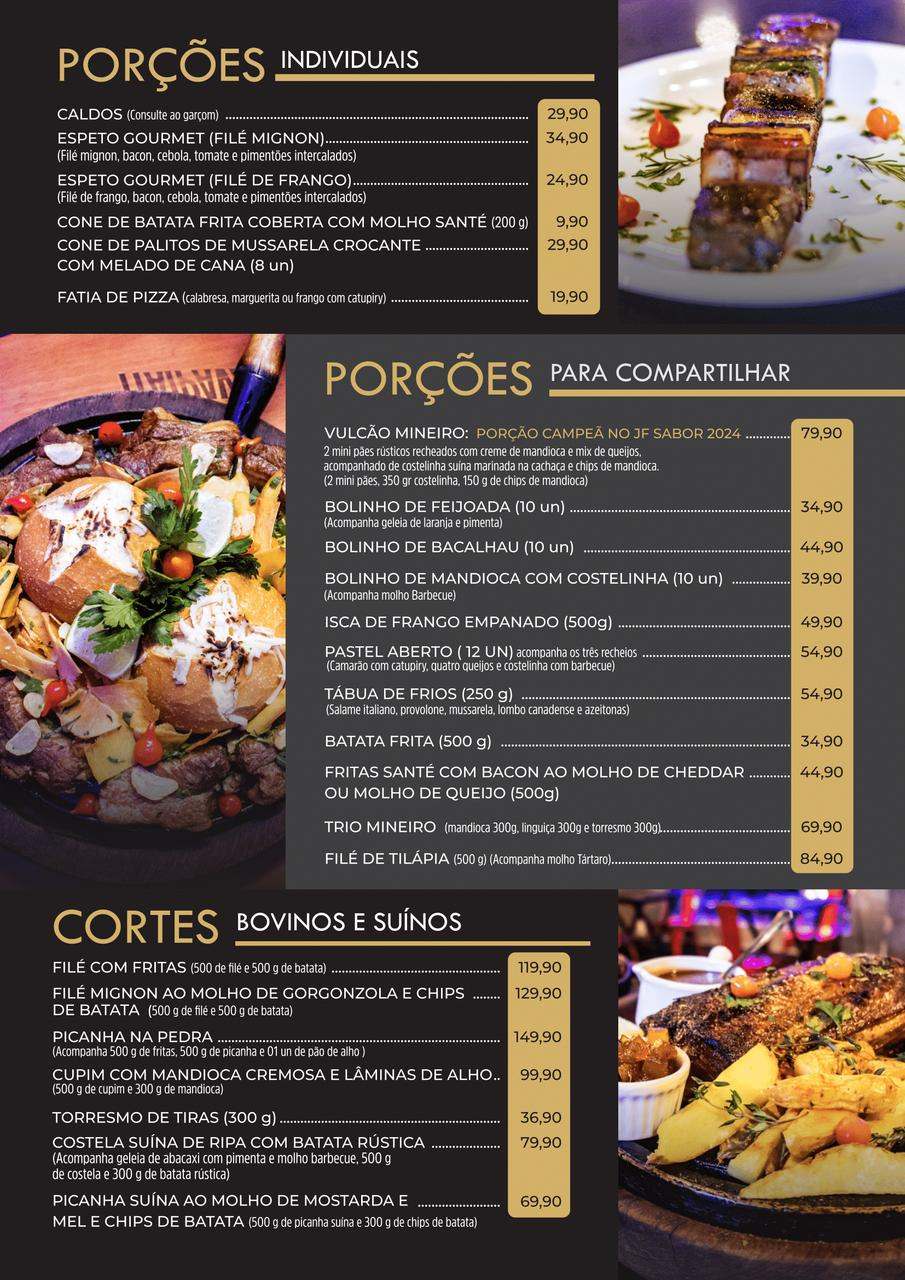 Porções e cortes